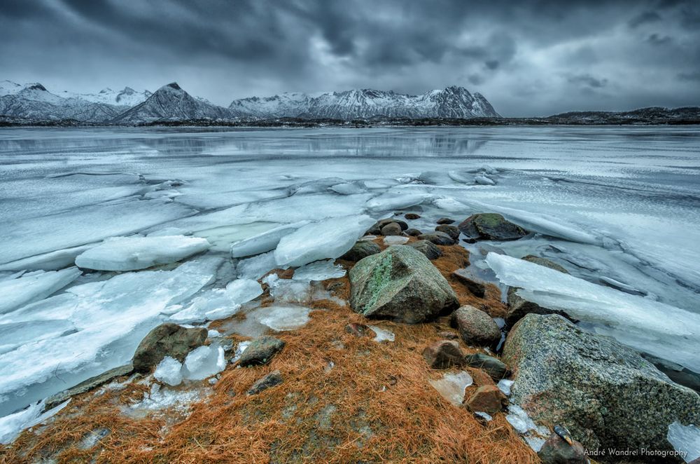 Der gefrorene See Foto & Bild europe, scandinavia, norway Bilder auf