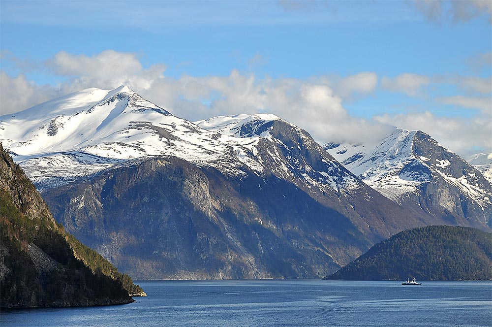 Der Geiranger Fjord,....