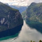 der Geiranger Fjord 