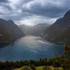 Der Geiranger Fjord...