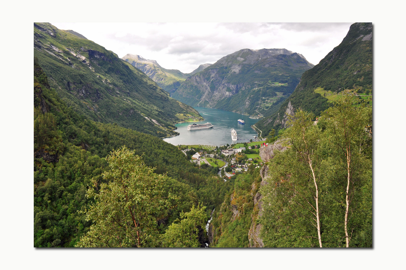 Der Geiranger Fjord