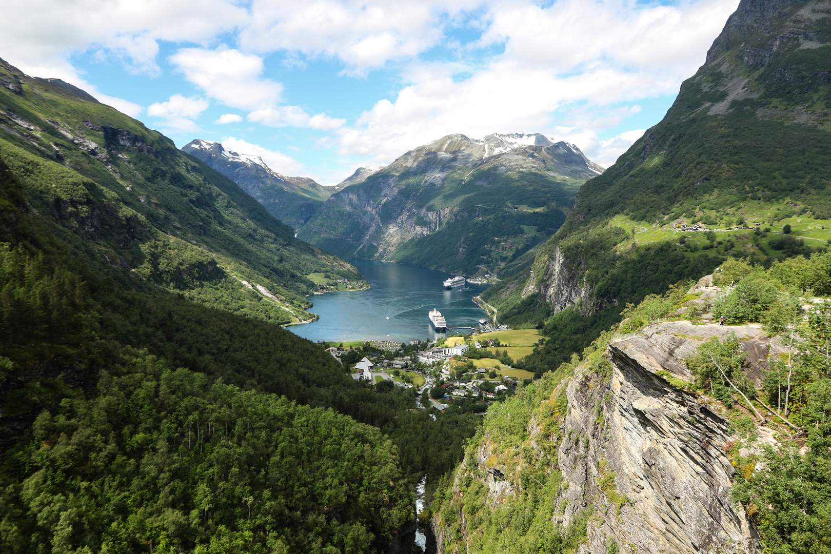 Der Geiranger Fjord