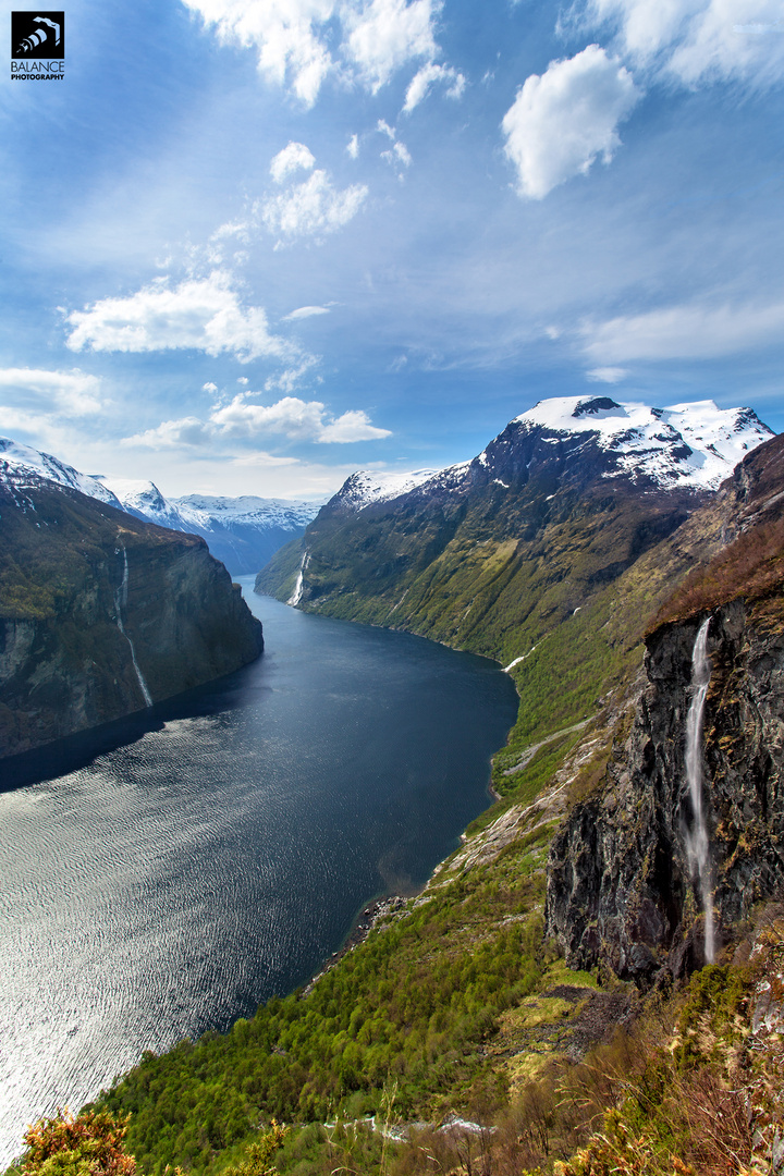 Der Geiranger Fjord