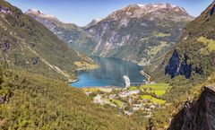 Der Geiranger Fjord