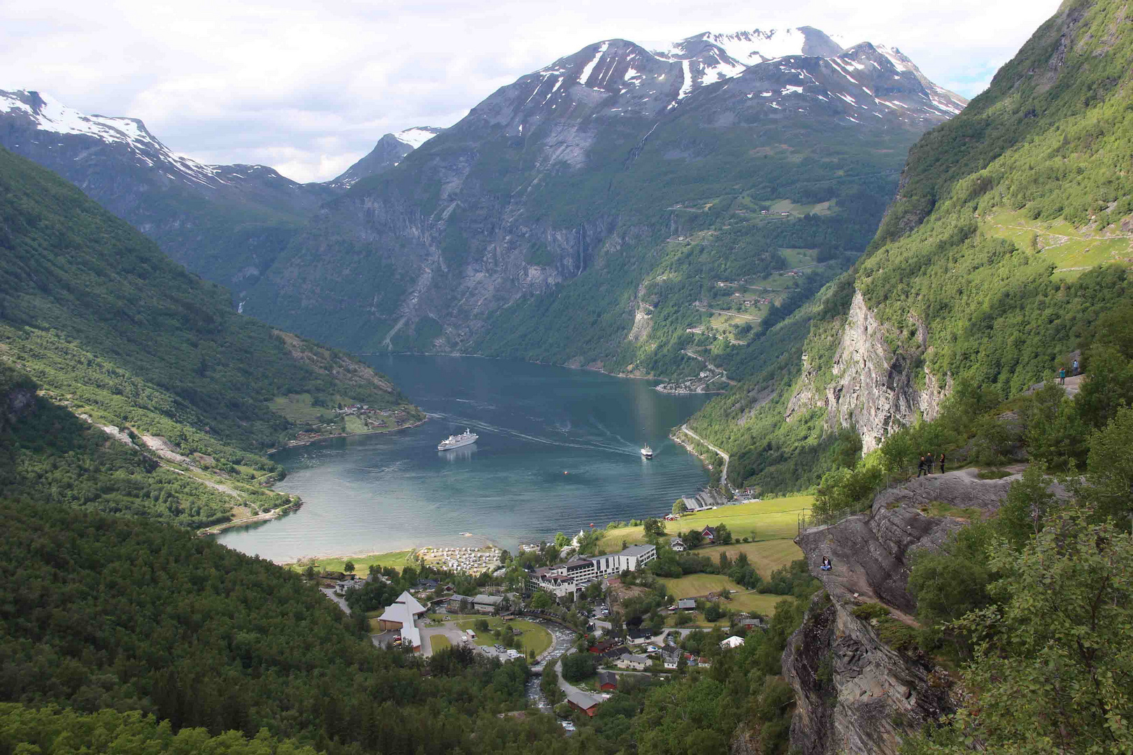 Der Geirangerfjord ... 