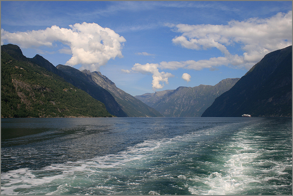 Der Geirangerfjord !