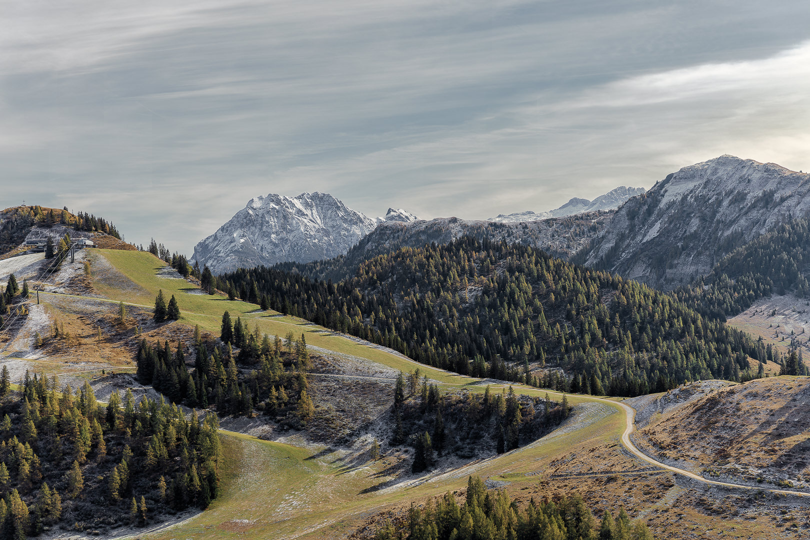 Der Geisterberg im Herbst