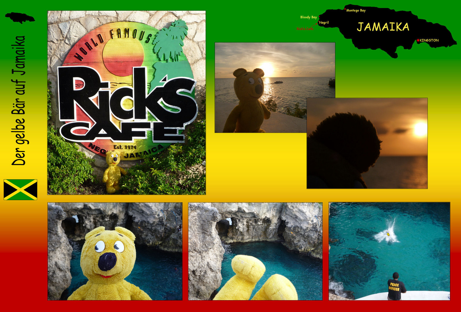 Der gelbe Bär auf Jamaika - Unterhaltung und Sport