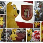 Der gelbe Bär besucht die Feuerwehr (1)