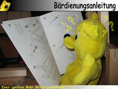 Der gelbe Bär Bild-Lexikon - Bärdienungsanleitung