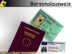 Der gelbe Bär Bild-Lexikon - Bärsonalausweis