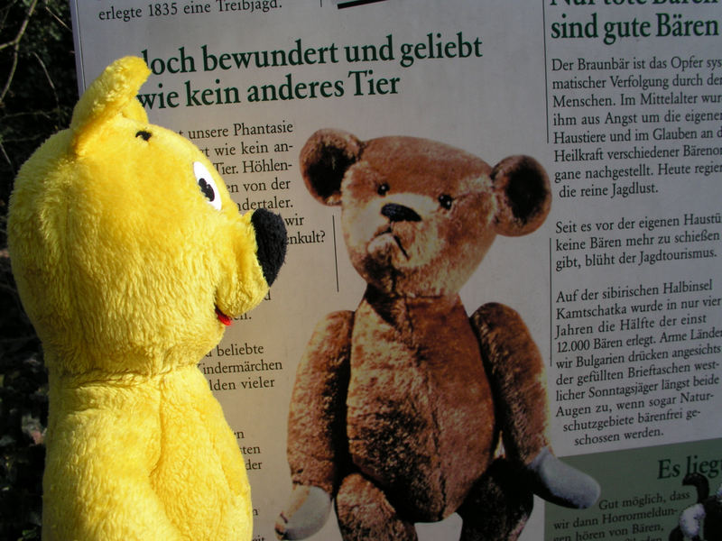 Der gelbe Bär, der Bär und der Bär