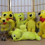 Der gelbe Bär - Familienbild