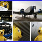 Der gelbe Bär im Himmel (mit der JU 52) - 1