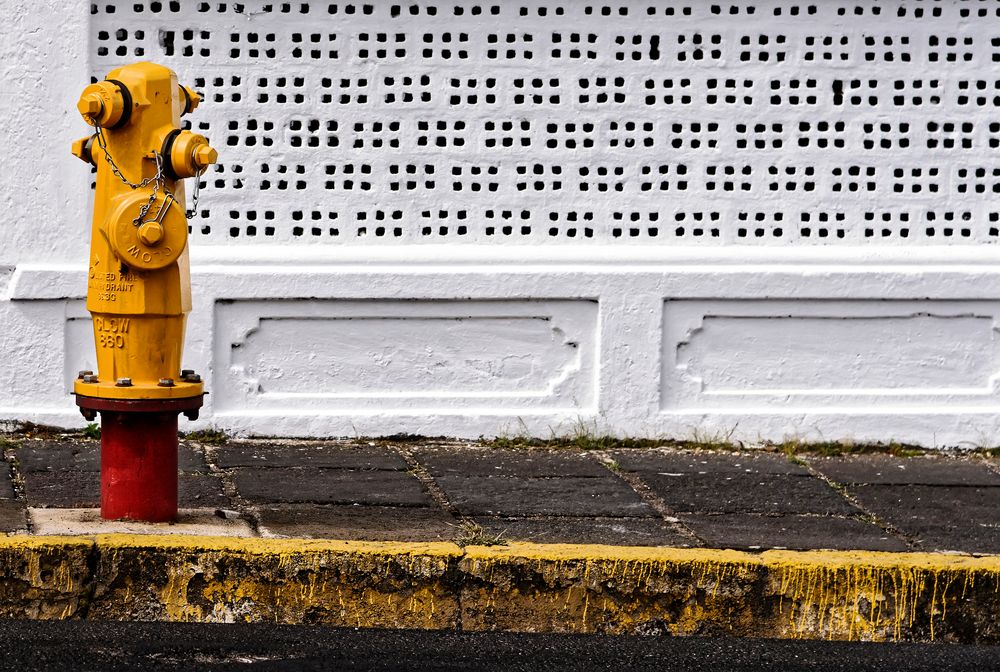 Der gelbe Hydrant