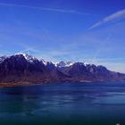 Der Genfer See bei Montreux