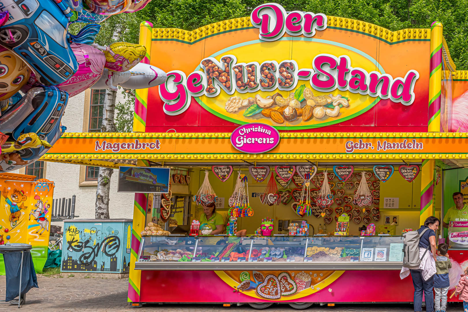 Der GeNuss-Stand