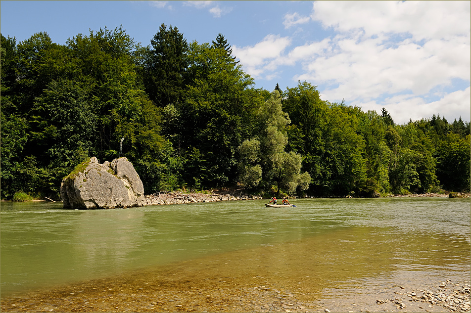 Der Georgenstein im Sommer