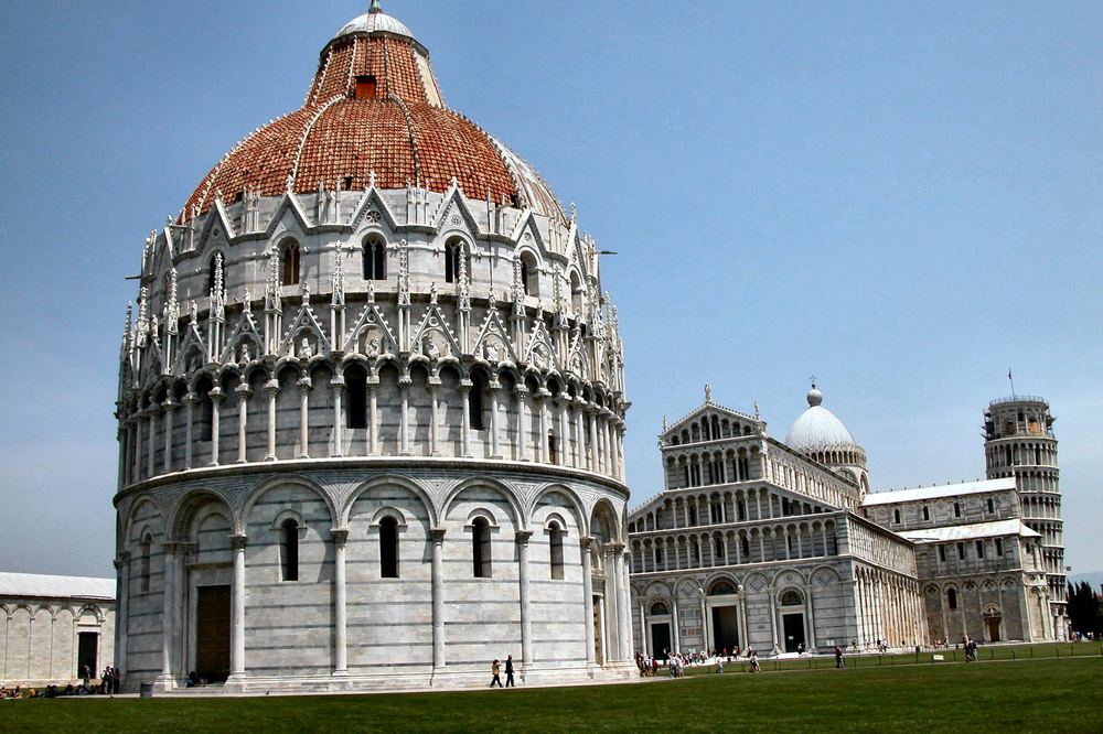 Der gerade Turm von Pisa...