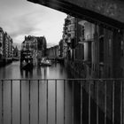 der "gerahmte" Hamburg Klassiker - das Wasserschloss in der Speicherstadt