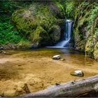 Der Geroldsauer-Wasserfall. 