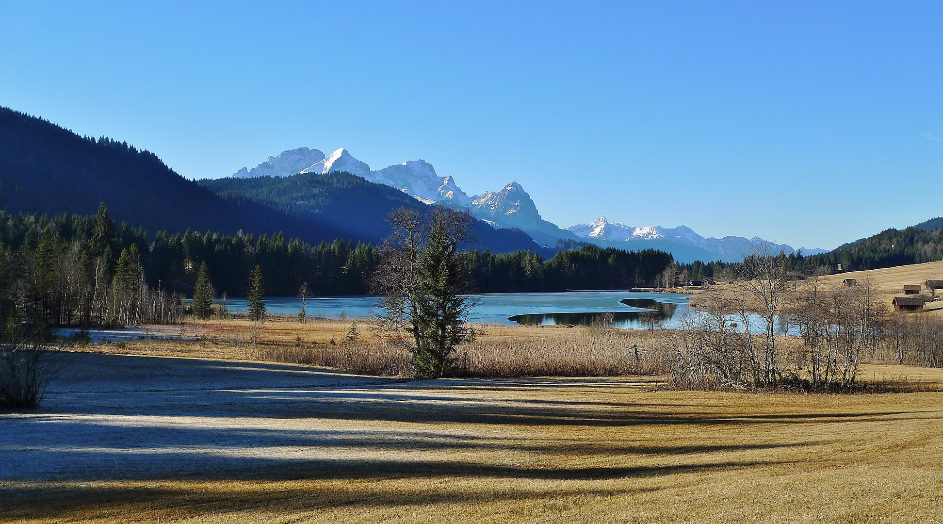 der Geroldsee am 24.12.