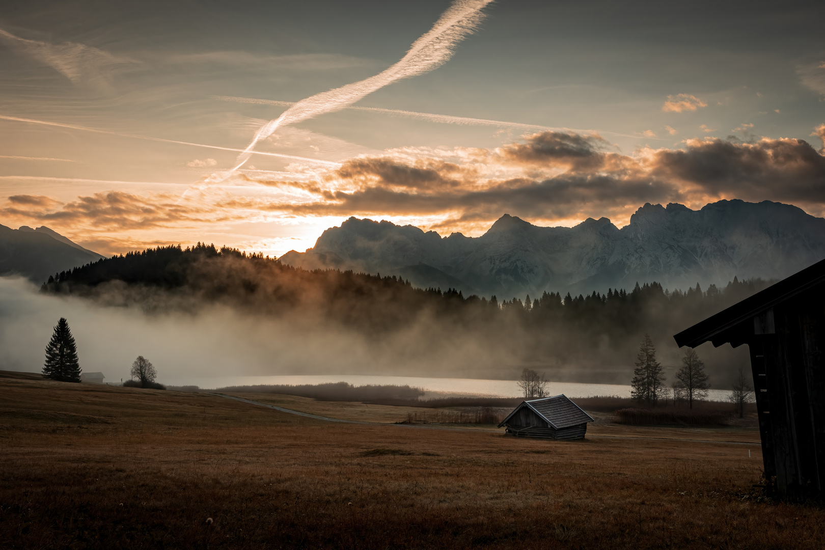 Der Geroldsee in den Morgenstunden