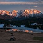 Der Geroldsee taut langsam auf