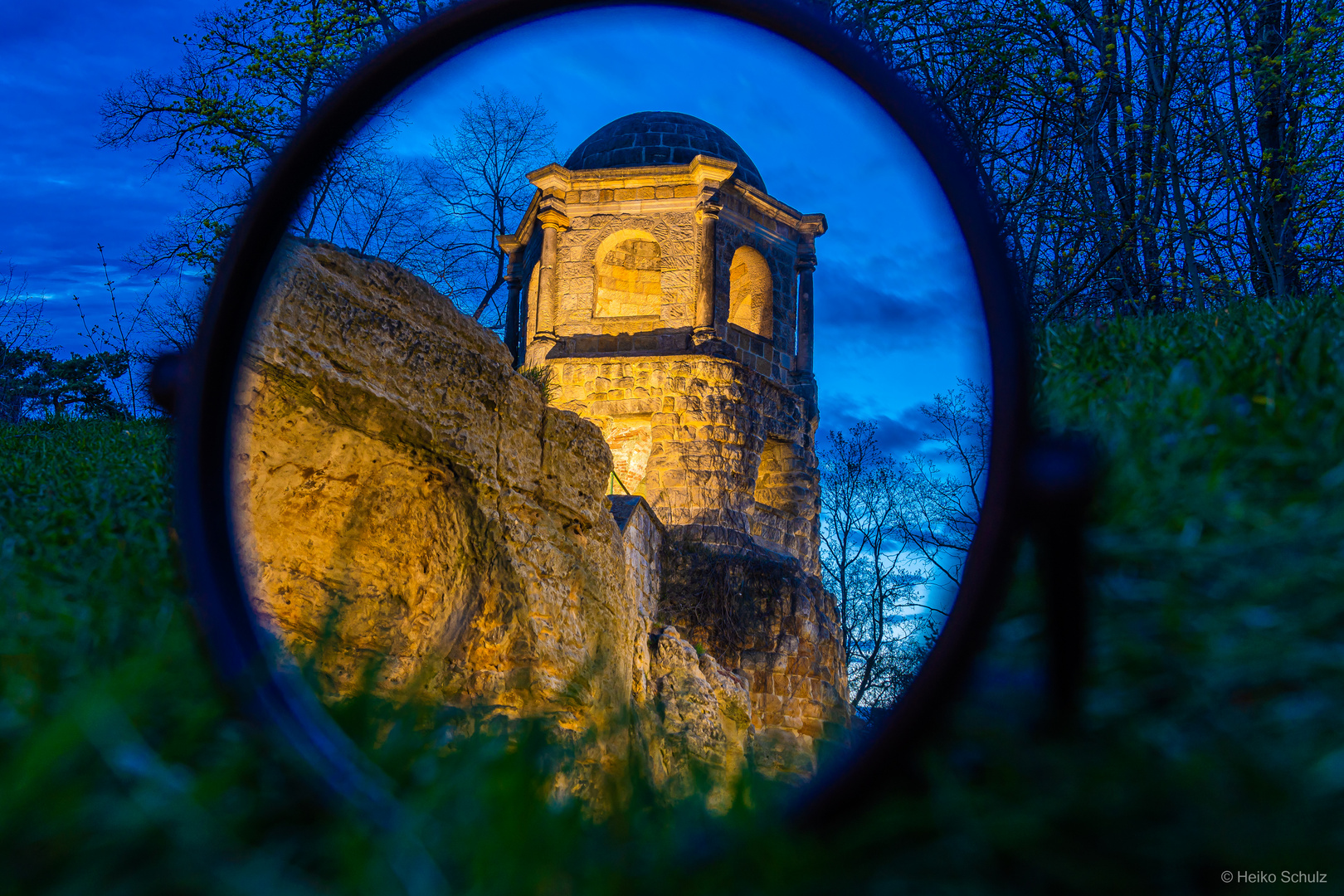 Der gespiegelte Belvedereturm