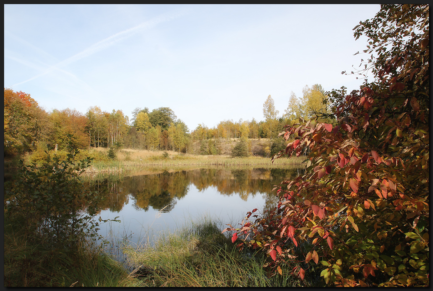 ...Der gespiegelte Herbst...