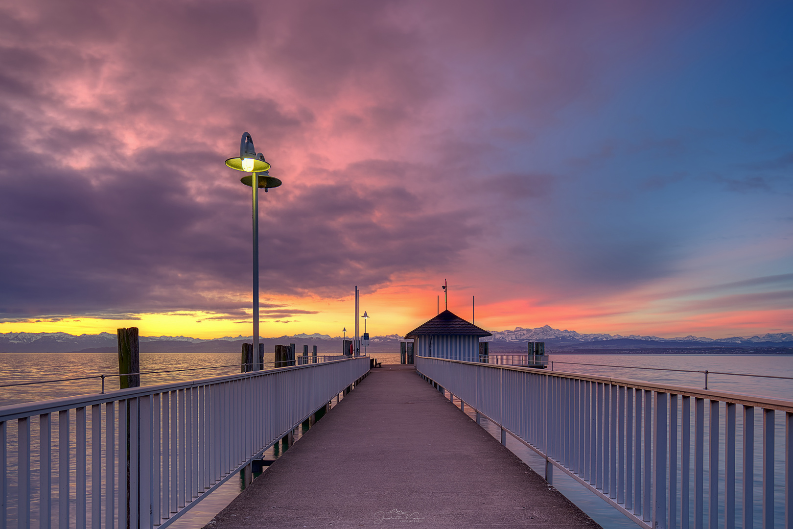 Der gestrige Sonnenaufgang