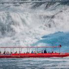 Der gewaltige Rheinfall bei Schaffhausen