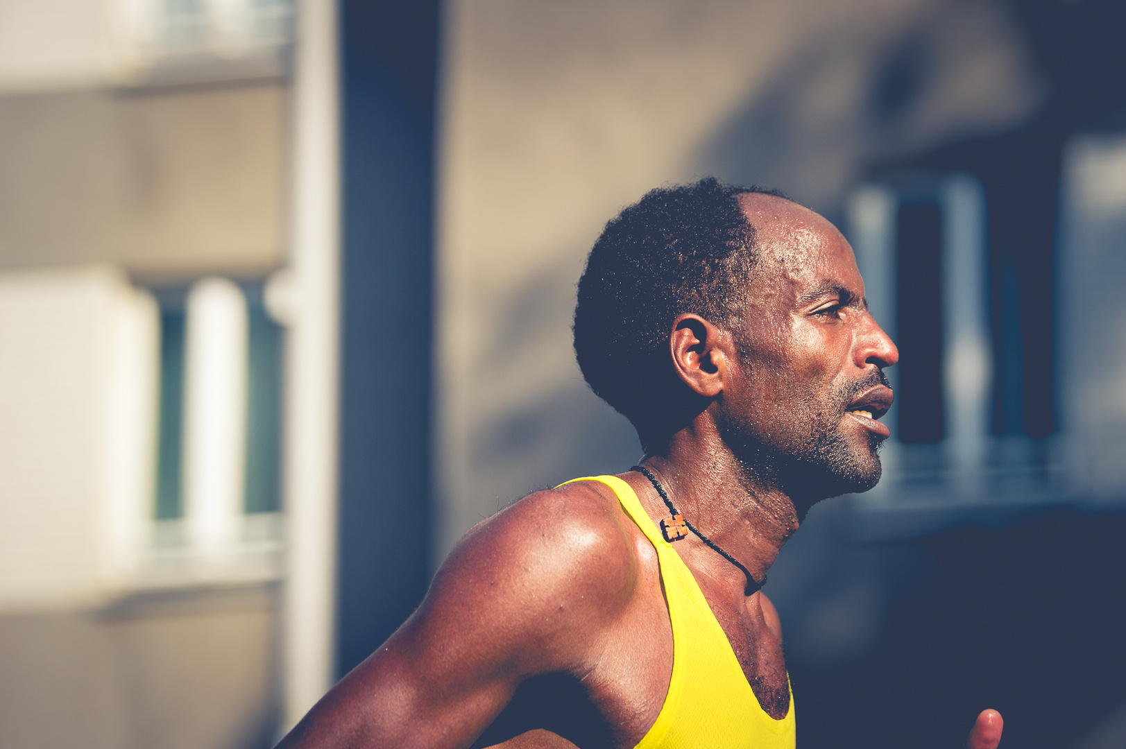 Der Gewinner des 47.  Berliner Marathon 2021