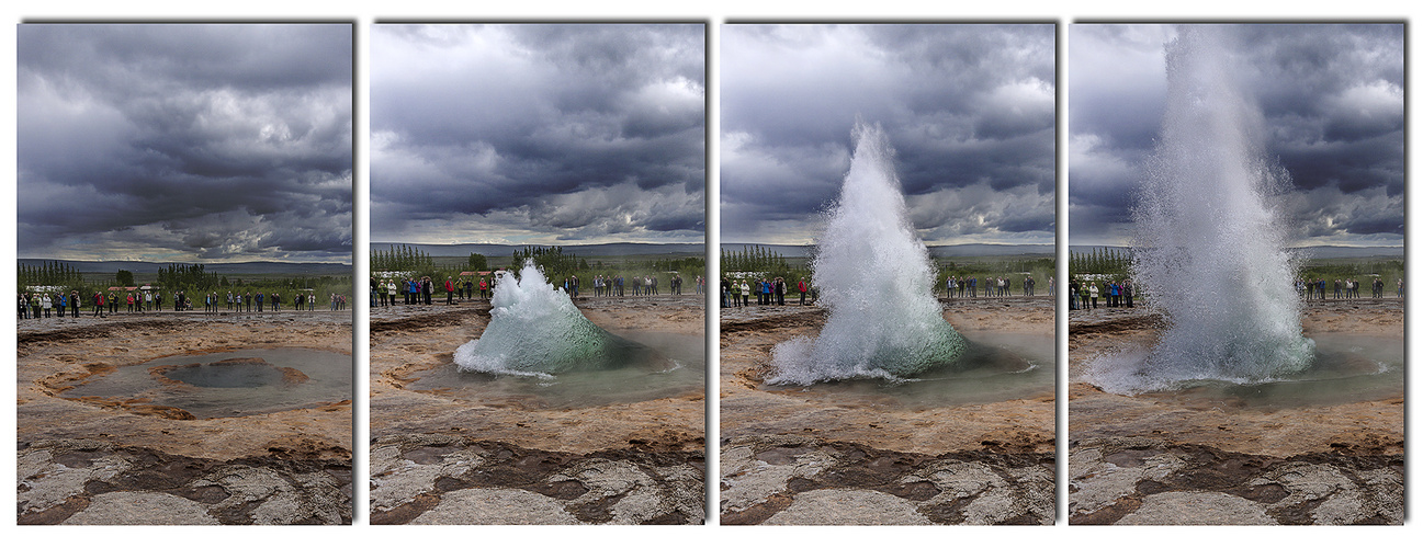 Der Geysir 