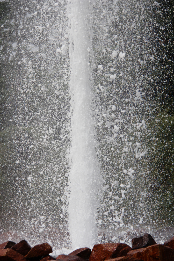 Der Geysir in Andernach