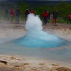 der Geysir kommt...