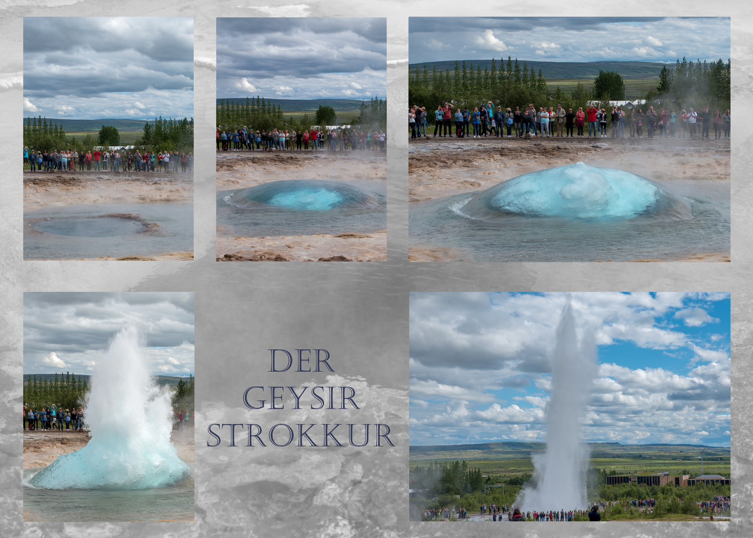 Der Geysir Strokkur