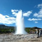 Der Geysir Strokkur 