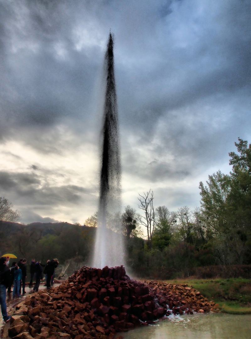 Der Geysir von Andernach...