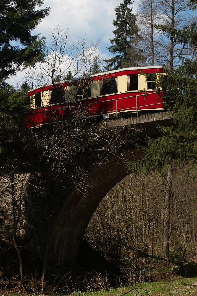 Der GHE T1 zwischen Eisfelder Talmühle und Stiege