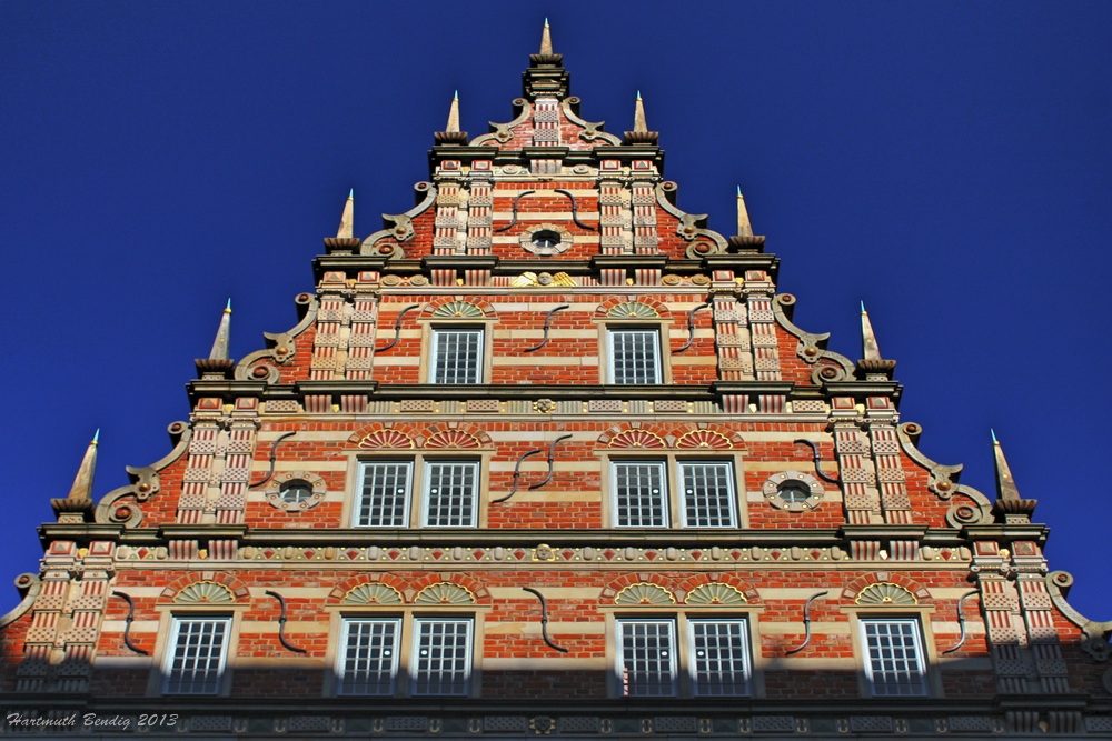 der Giebel der Stadtwaage