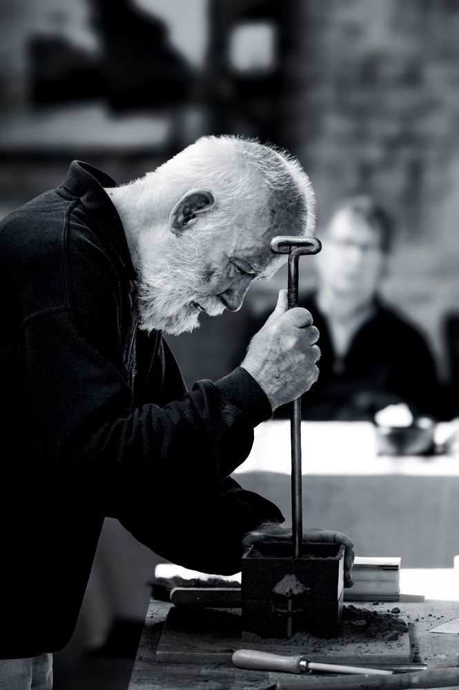 Der Gießer Foto & Bild mann, portrait, menschen Bilder auf