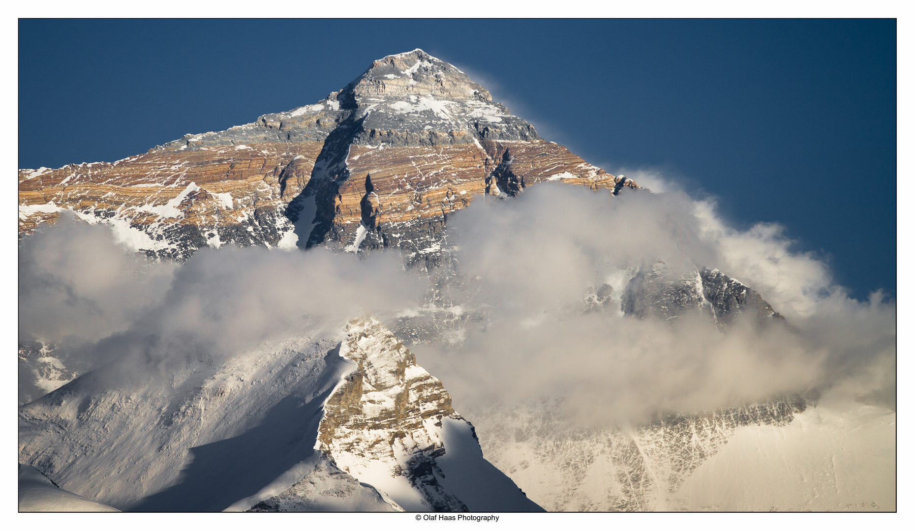 Der Gipfel des Mount Everest