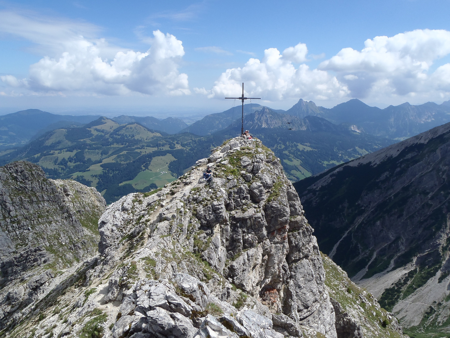 Der Gipfel des Ponten im schönen Tannheimer Tal