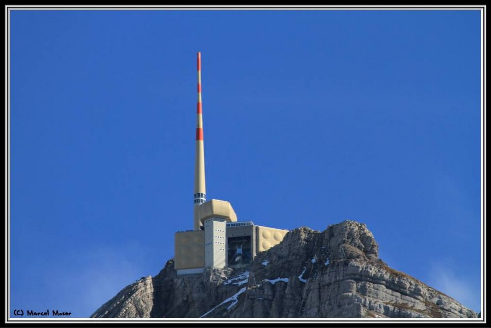 Der Gipfel des Säntis