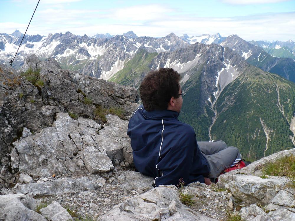 Der Gipfelblick von der Lichtspitz