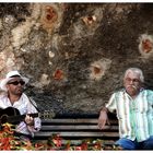 Der Gitarrenspieler und sein Publikum