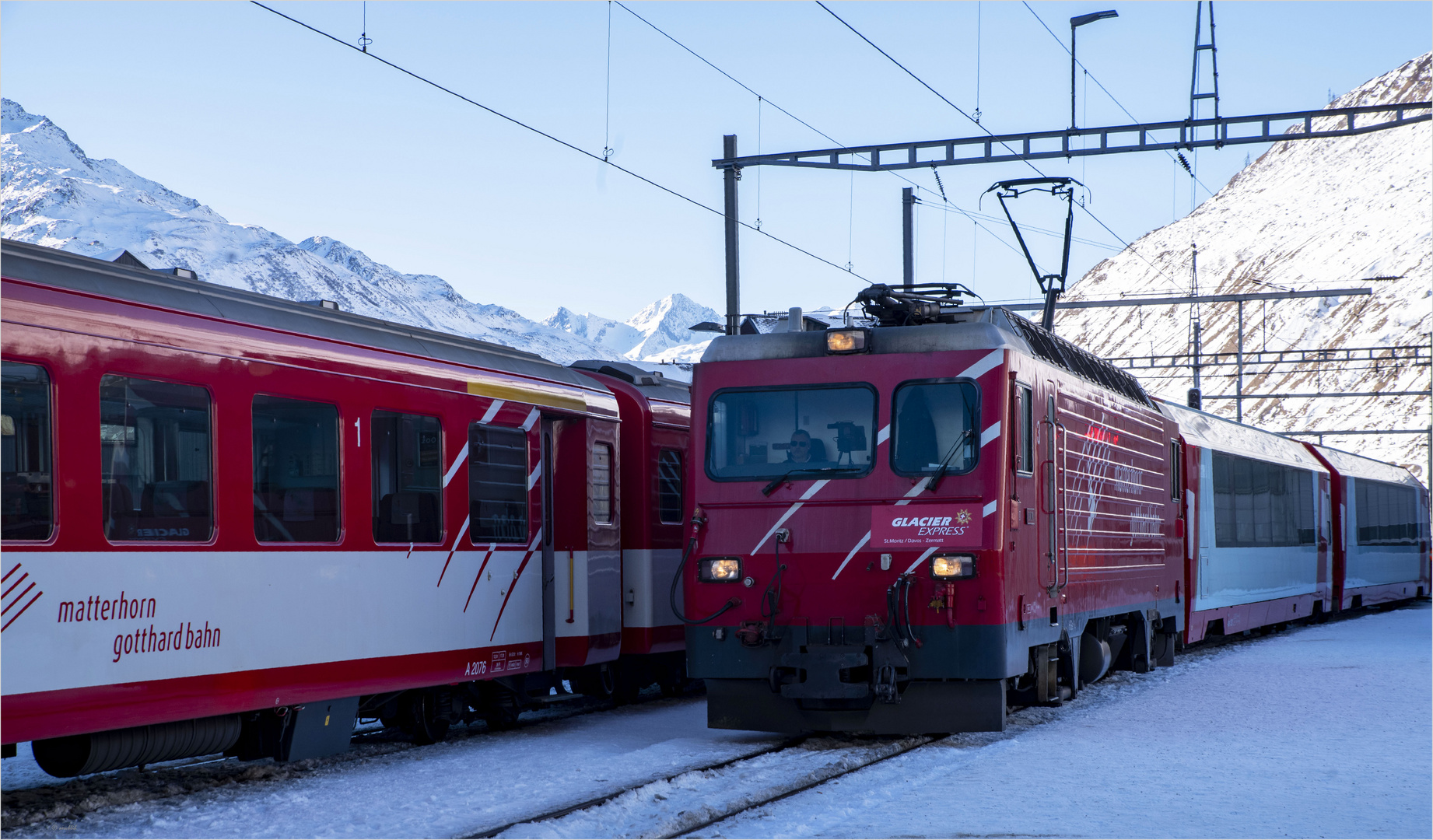 Der Glacier Express..