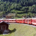 Der Glacier Express im Fieschertal 1990