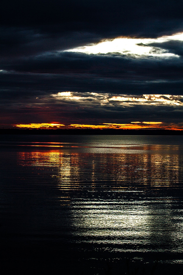 "Der Glanz der Dämmerung" - eine Chiemsee Aufnahme